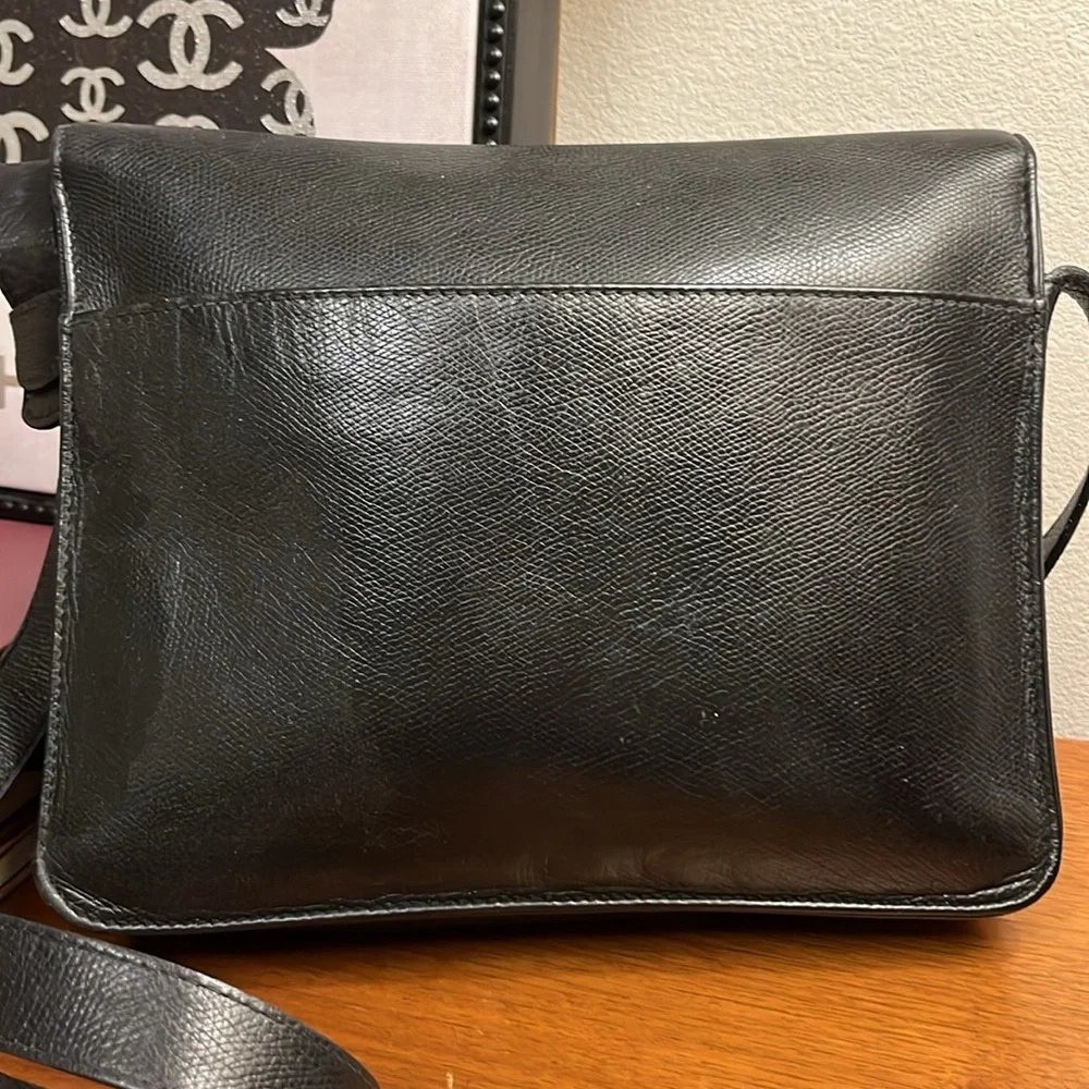 Lancel Bag Womens Leather Crossbody Black Luxury ITALY